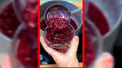 فیلم طرز تهیه مربای انار تازه و خوش طعم