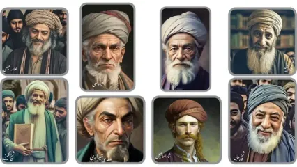 چهره‌ شاعران معروف با هوش مصنوعی زنده شد؛ حافظ و شهریار چه می‌ کردند؟