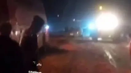 گرفتار شدن صدها خودرو در جاده سنندج به سقز