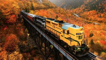 قطار تفریحی و گردشگری در کلرادو