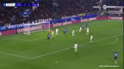 ویدیو: گل دوم آتالانتا به چلسی توسط د کتلاره