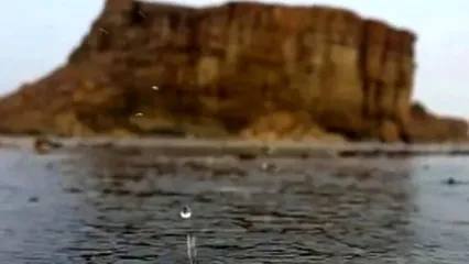 دریاچه ارومیه پس از بارش‌ها جانی تازه گرفت