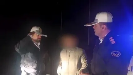 فیلم توقیف کامیون ولوو 10چرخ با راننده فاقد گواهینامه در محور اندیمشک–اهواز