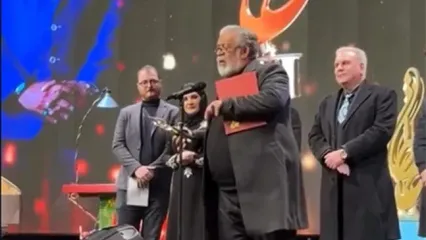 جایزه بهترین بازیگر درام جشن حافظ به حسن پورشیرازی رسید