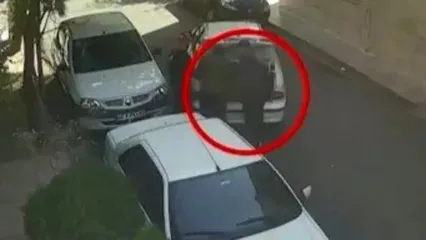 فیلم لحظه به لحظه سرقت گاوصندوق از خانه ای در سعادت آباد تهران