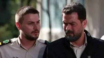 گریم و استایل متفاوت دارا حیایی، هاشم سریال "از سرنوشت" و پژمان بازغی در پشت صحنه‌ی یک کار مشترک