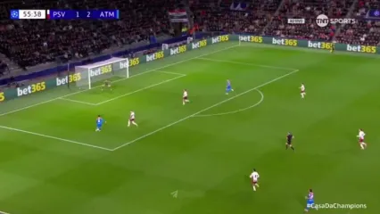 ویدیو: گل سوم اتلتیکو مادرید به آیندهوون توسط سورلوث