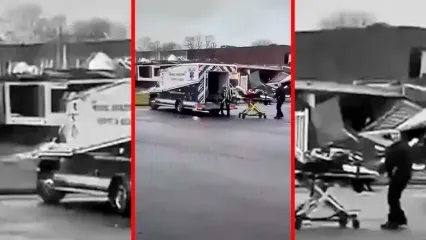 فیلم انفجار مرگبار در خانه سالمندان پنسیلوانیا