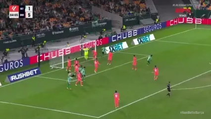 ویدیو: گل دوم رئال بتیس به بارسلونا توسط دیگو یورنته