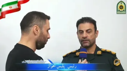 اقدام سریع پلیس کلانتری ۱۱ اهواز در دستگیری نوجوان آتش‌افروز