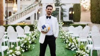 کلیپ عروسی امید عالیشاه کاملا فوتبالی شد