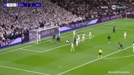 ویدیو: گل اول منچسترسیتی به رئال مادرید توسط اوریلی