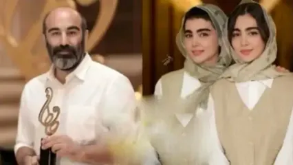 نیما شعبان نژاد به سنا و سونیا حسینی، سارا نیکای پایتخت: محسن تنابنده چی کشیده از دست شما ... واقعا اینجا اینید اونجا ....
