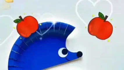 جوجه‌تیغی رنگارنگ بسازیم؛ آموزش یک کاردستی جذاب با وسایل دورریختنی