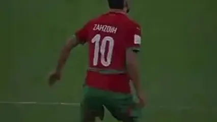 ویدئو: کنترل توپ جالب بازیکن مراکش در رقابت‌های عرب کاپ