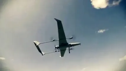 فیلم ادعای رونمایی پهپاد طالبان با عنوان رادارگریز