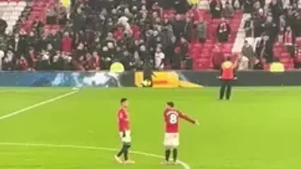 ویدئو: ناراحتی برونو فرناندز بعد از سوت پایان