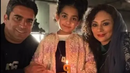 سورپرایز منوچهر هادی برای تولد دخترش سوفیا