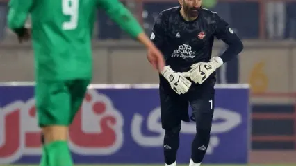 بیرانوند، برای جلب توجه رو به برف بازی آورد