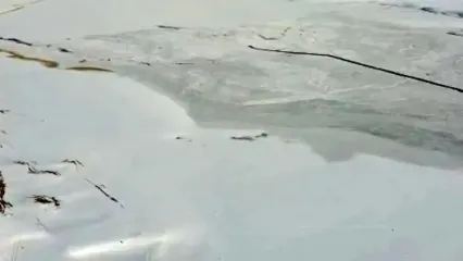 فیلم مناظر زمستانی و یخ زده زاینده رود