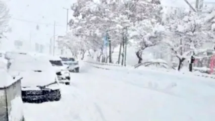 شادی زمستانی مردم فریدونشهر پس از بارش برف