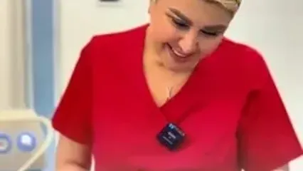 لحظه تولد دختر پیام نیازمند