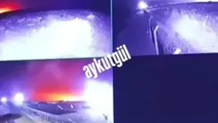 تصاویر دیده نشده از لحظه انفجار هواپیمای رئیس ستاد ارتش لیبی