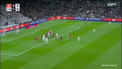 ویدیو: گل اول رئال مادرید به سویا توسط بلینگام