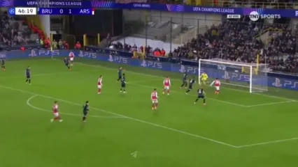 ویدیو: گل دوم آرسنال به کلوب بروژ توسط مادوئکه