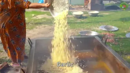 غذای روستایی در هند؛ پخت یک غذای محلی با جک فروت و میگو