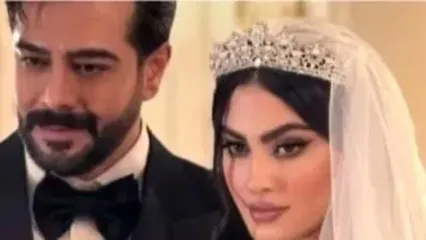 محمدرضا علیمردانی در عروسی مریم مومن جای برادر نداشته‌اش را پر کرد / از شعرخوانی با احساس تا خواندن عقد آریایی برای خانم بازیگر و سهیل قاصدی