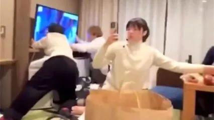 رفتار عجیب مردم ژاپن هنگام زلزله ۷.۵ ریشتری!