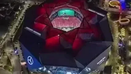 نمایی از ورزشگاه مرسدس بنز میزان جام جهانی 2026