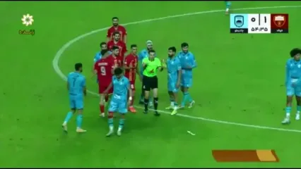 کارت سفید پیام حیدری برای بازیکن فولاد