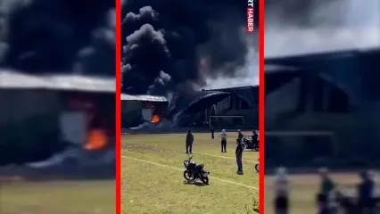 فیلم لحظه سقوط هواپیمای سبک در مکزیک