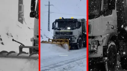 فیلم بارش شدید برف در اسب وونی تالش
