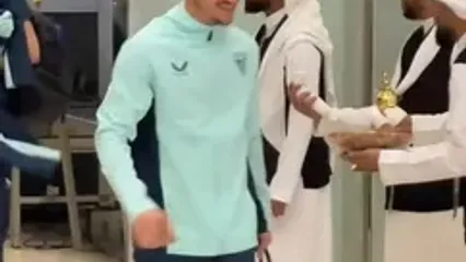 ویدئو: ورود اتلتیک بیلبائو به جده برای سوپرجام اسپانیا