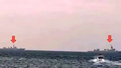 اعزام ناوشکن‌های چین به آب‌های اطراف ایران