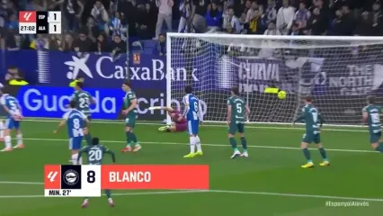 خلاصه بازی اسپانیول 1 - آلاوس 2