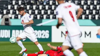 ​امیدهای ایران از جام ملت‌های آسیا حذف شدند تک گل بازی ایران و لبنان