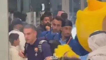 ویدئو: ستارگان بلوگرانا برای شکار سوپرجام به جده رسیدند!‏