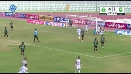 ویدیو: گل اول آلومینیوم به خیبر توسط رحمان جعفری
