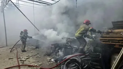 لحظه اعلام وضعیت اضطراری در آمل و فرار مردم