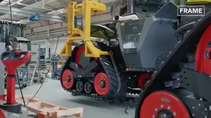 مراحل طراحی و تولید تراکتور و ماشین آلات پیشرفته کشاورزی در آلمان