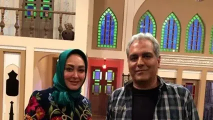 مهران مدیری: امروز شوهر خوشتیپ و خوش قد بالای الهام حمیدی و دیدم/ اصلا کاش منو می گرفت والا