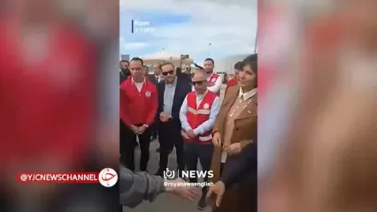 پیام حضور آنجلینا جولی در رفح؛ نگاهی به فیلم منتشر شده