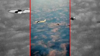 پرواز جنگنده‌ها برای ترساندن آمریکا؛ برای اولین بار این جنگنده علیه منافع آمریکا پرواز کرد