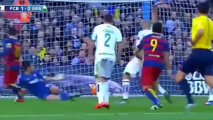 ویدئو: وقتی مسی به دروازه‌بان‌ها لایی می‌زند