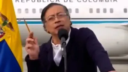 فیلم هشدار رئیس جمهور کلمبیا به ترامپ