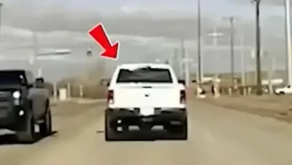 تعقیب و گریز نفس‌گیر پیکاپ فراری از پلیس در اوکلاهاما